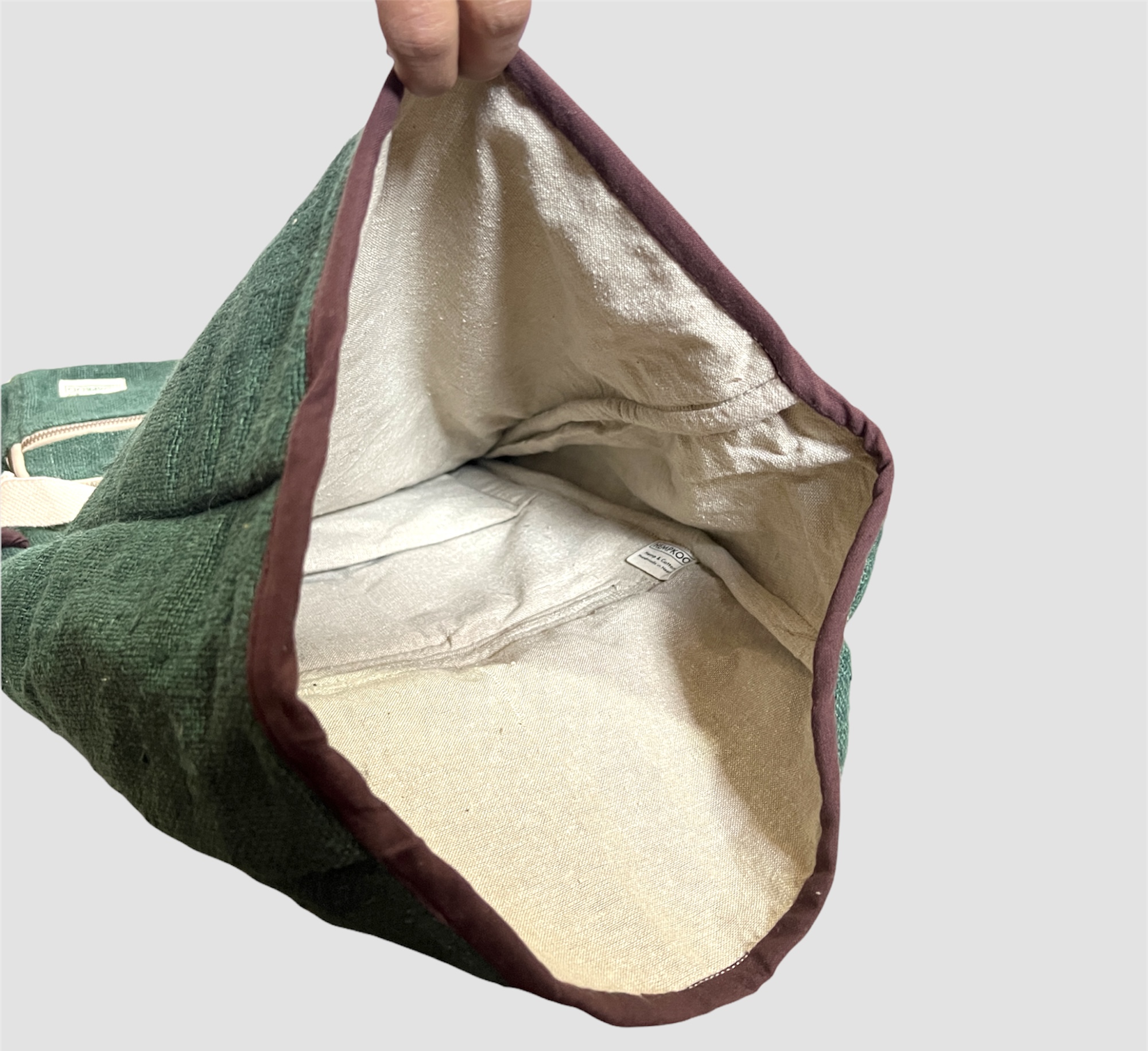 rolpa backpack green inside rolpa backpack green inside