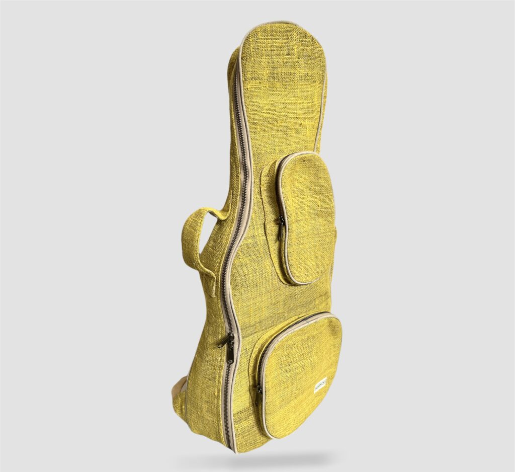 ukulele gig bag yellow color