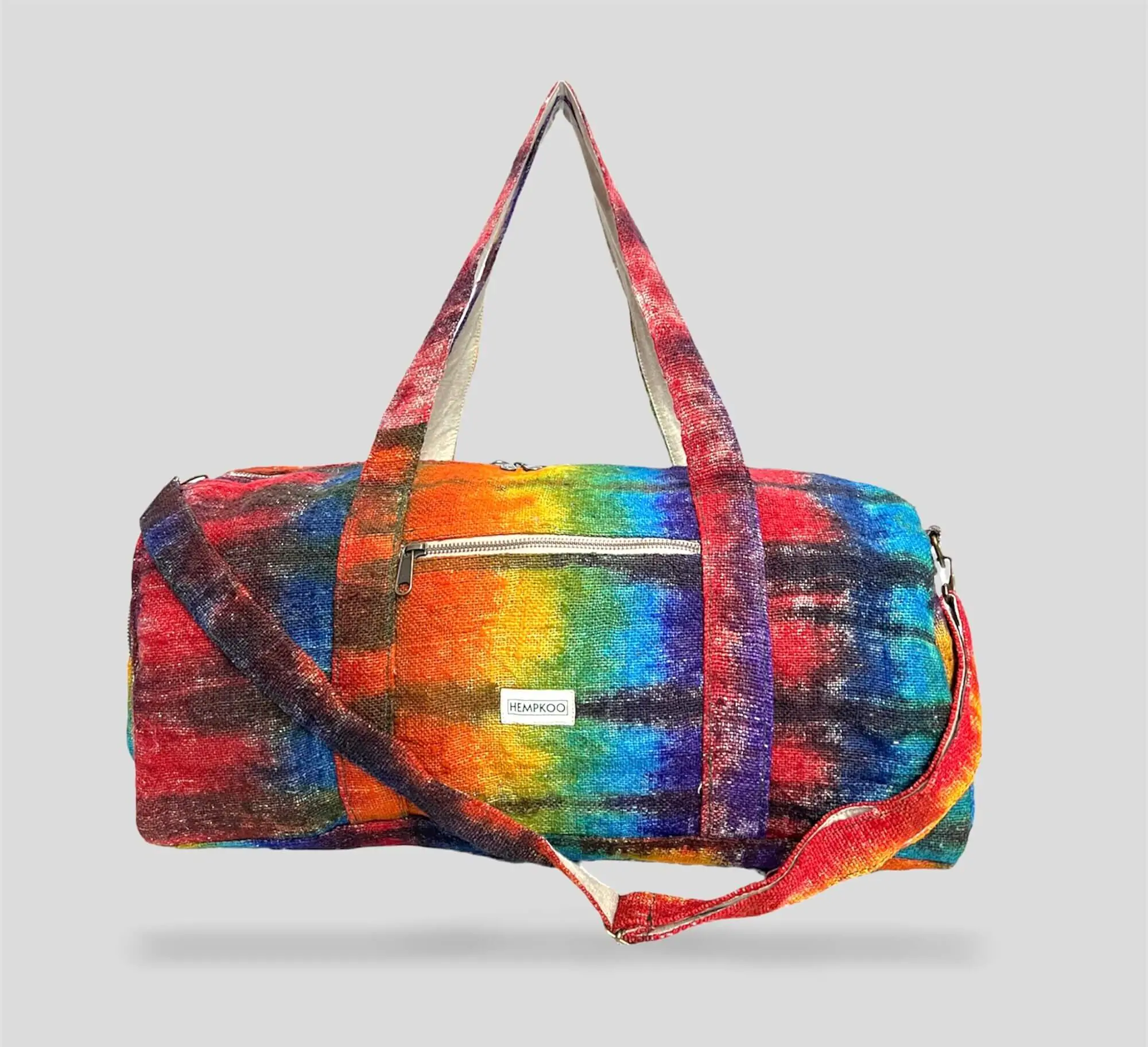 hemp duffel bag